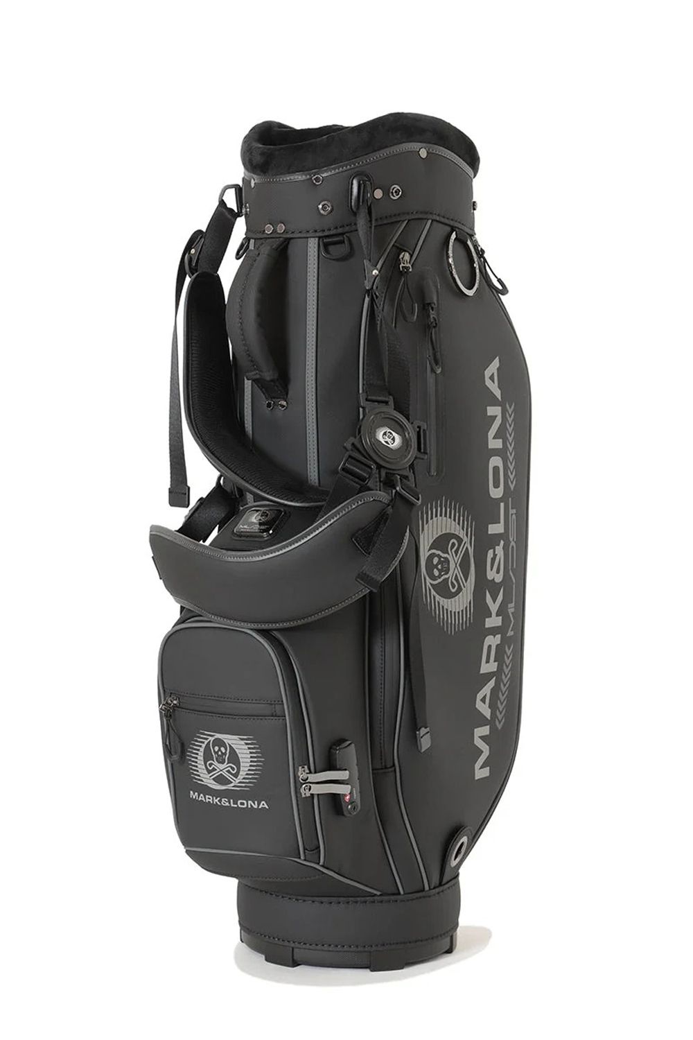 【26AW】 DST COMPACT CART CADDY BAG / コーデュラ ポリカーボネートコーティング カートタイプ キャディバッグ (ブラック)