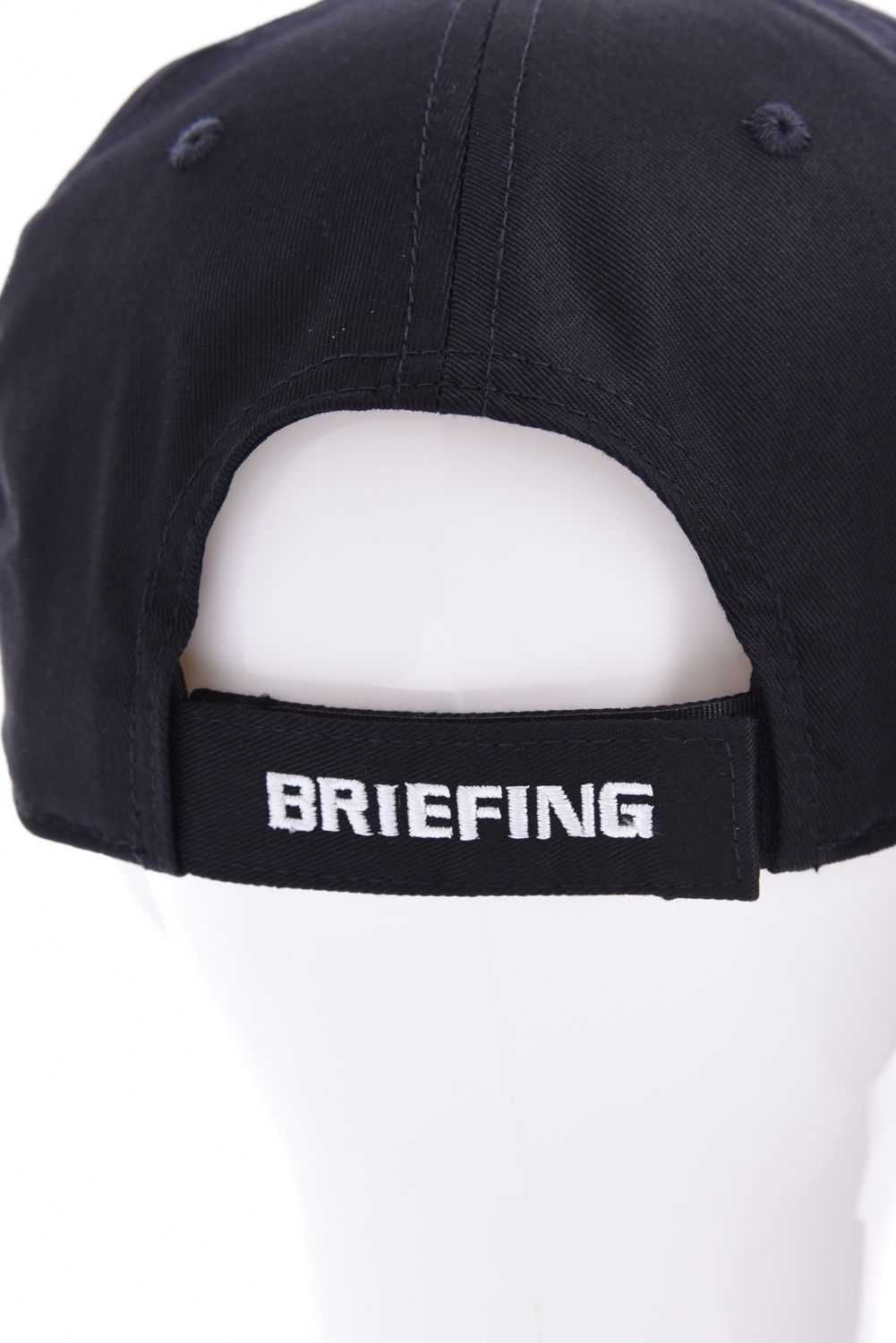 【26AW】 MEN’S BOX LOGO FLAT VISOR CAP / ボックスロゴ刺繍 フラットキャップ (ブラック)