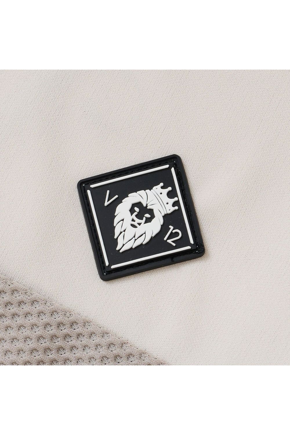 【26SS】【レディース】 AIRY AWA POLO / ワッフル生地 異素材切り替え ポロシャツ (ベージュ)