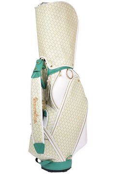 【銀行振込・代金引換不可】【返品・交換不可】  ORIOLA No.4 / ブランドオリジナルテキスタイル カートタイプ キャディバッグ （シトラスホワイト）*