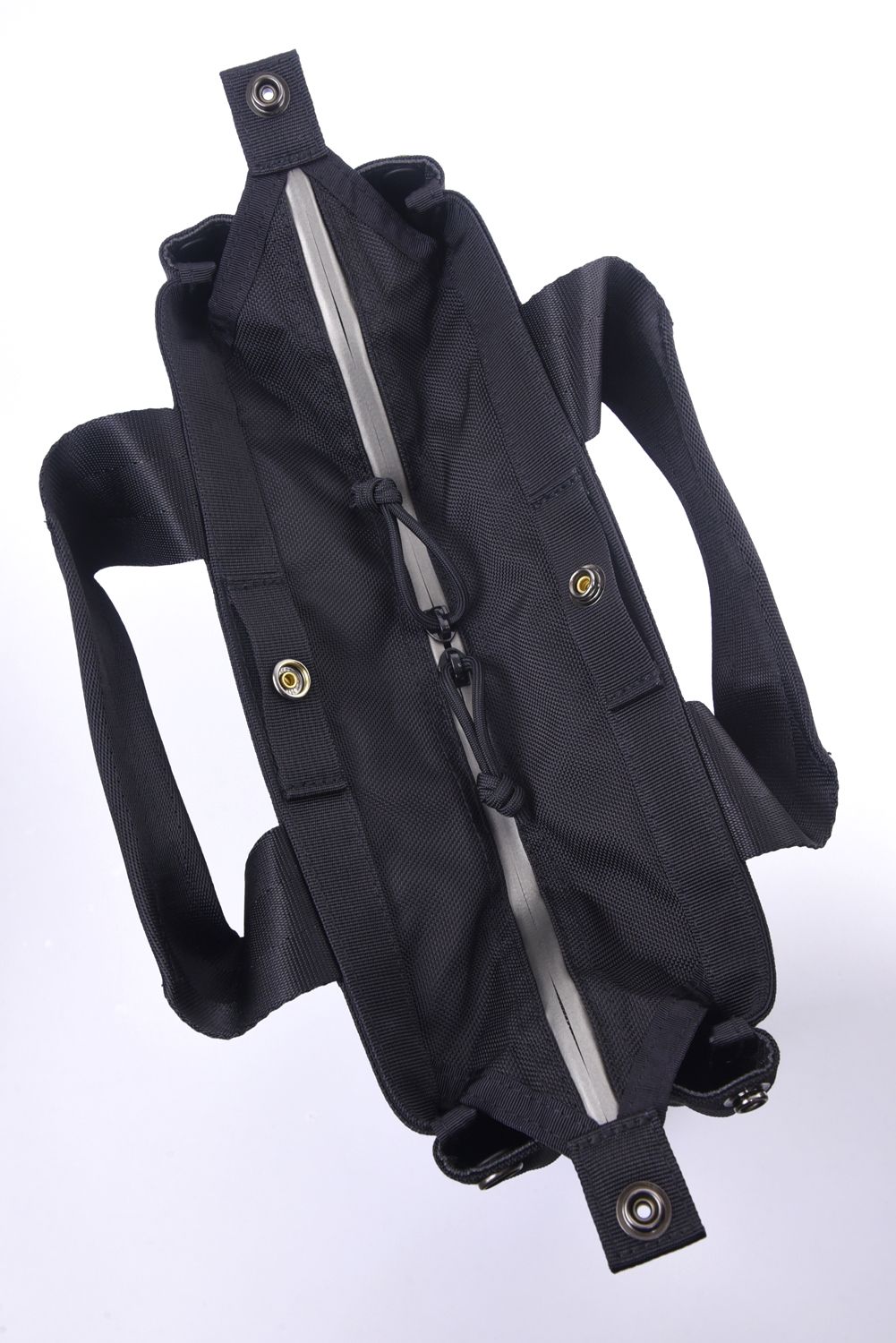 CART TOTE METALLIC / メタリック カートバッグ (ブラック)