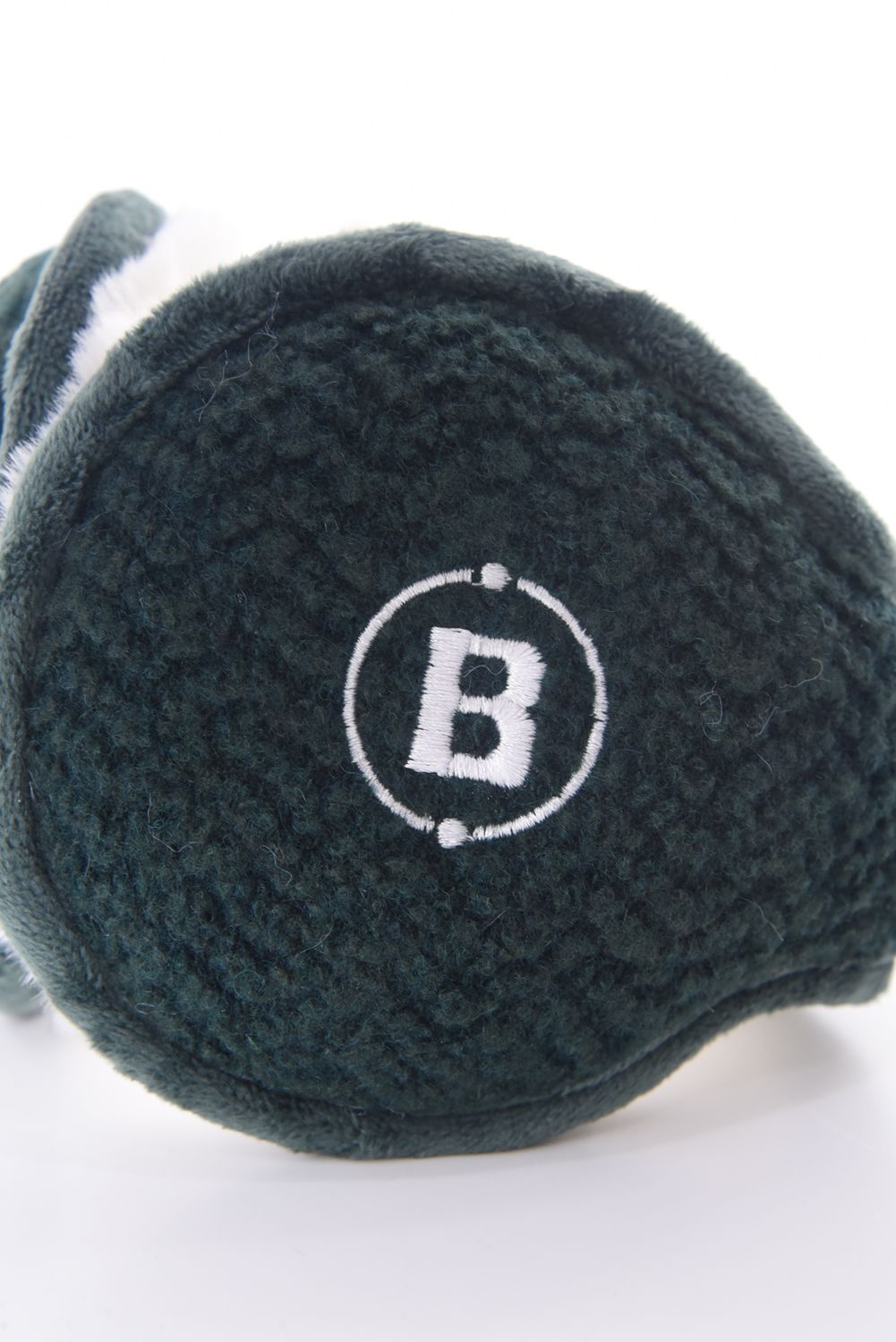 WOOL BOA EAR MUFF / ウール ボアイヤーマフ (フォレストグリーン)