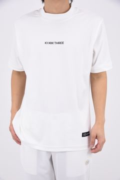 【26SS】 HYBRID MESH MOCK TEE / メッシュ モックネックTシャツ (ホワイト)