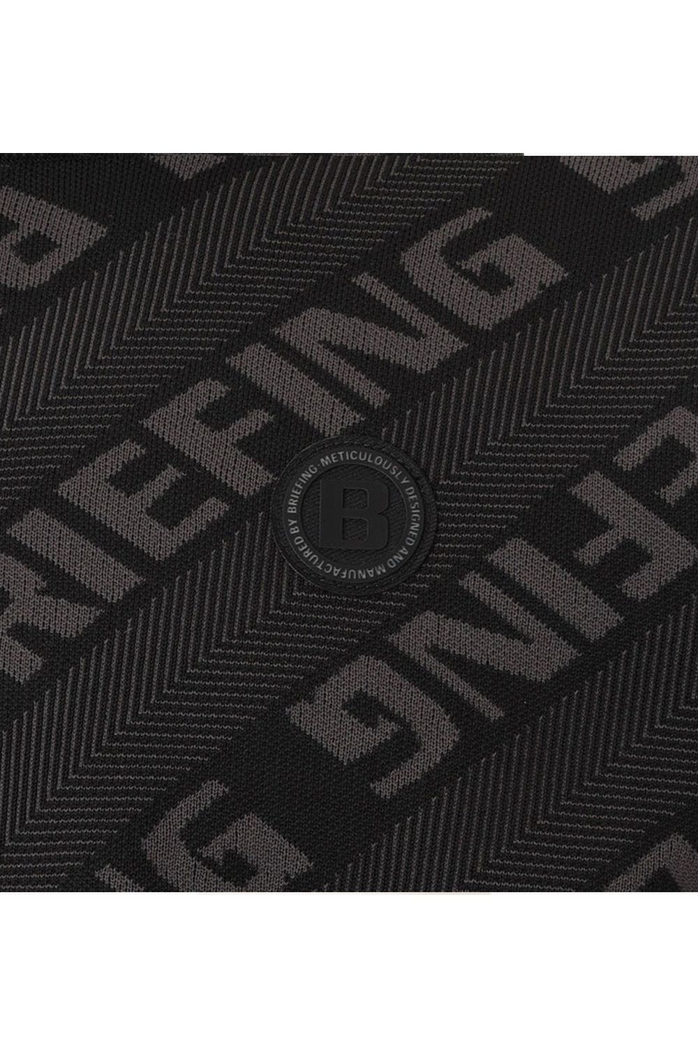 【25AW】 CE MEN'S WR BIAS LOGO CREWNECK KNIT / バイアスロゴジャカード クルーネックニット (ブラック)