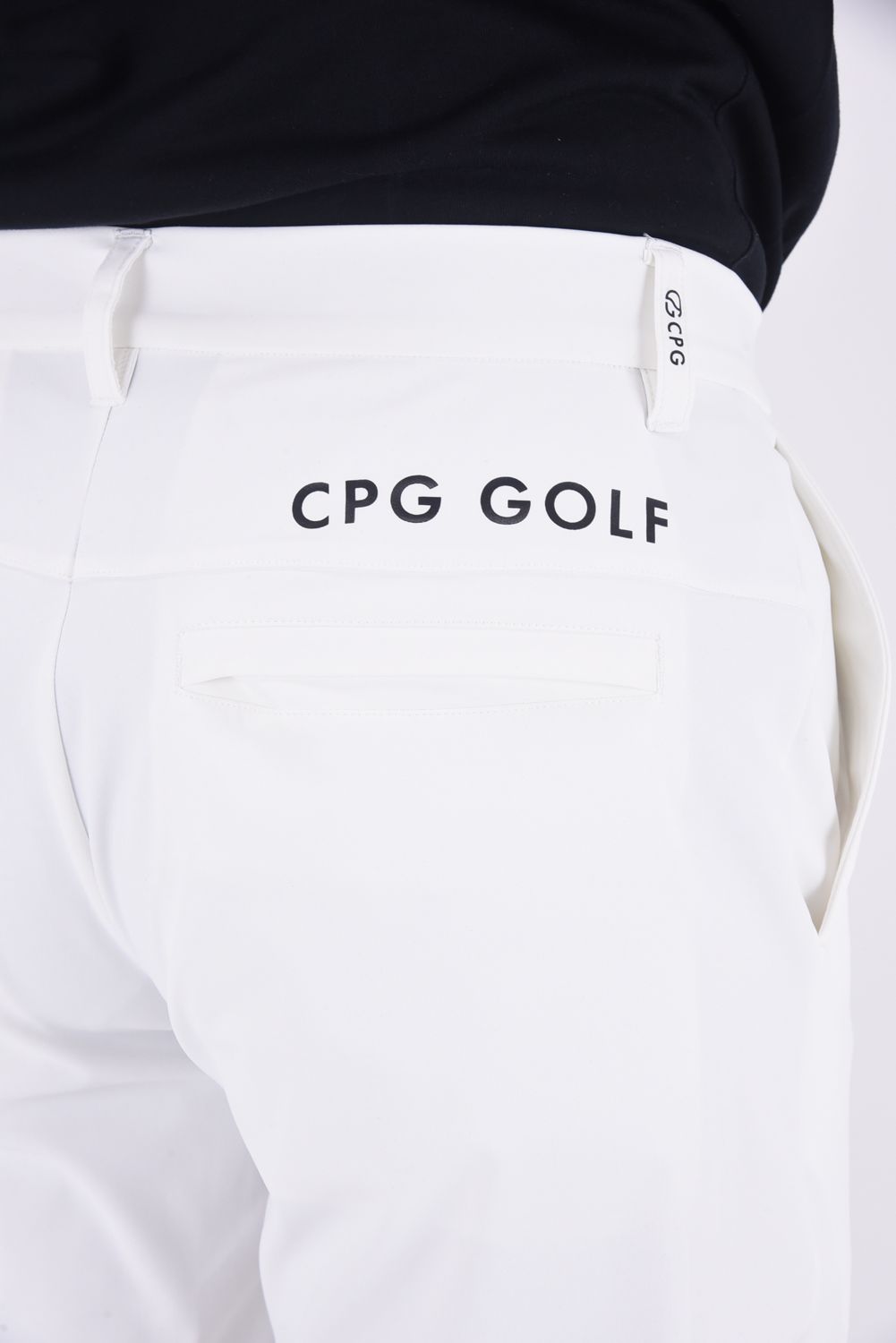 CPG GOLF - 2WAY UVカット 接触冷感 ストレッチパンツ（ホワイト