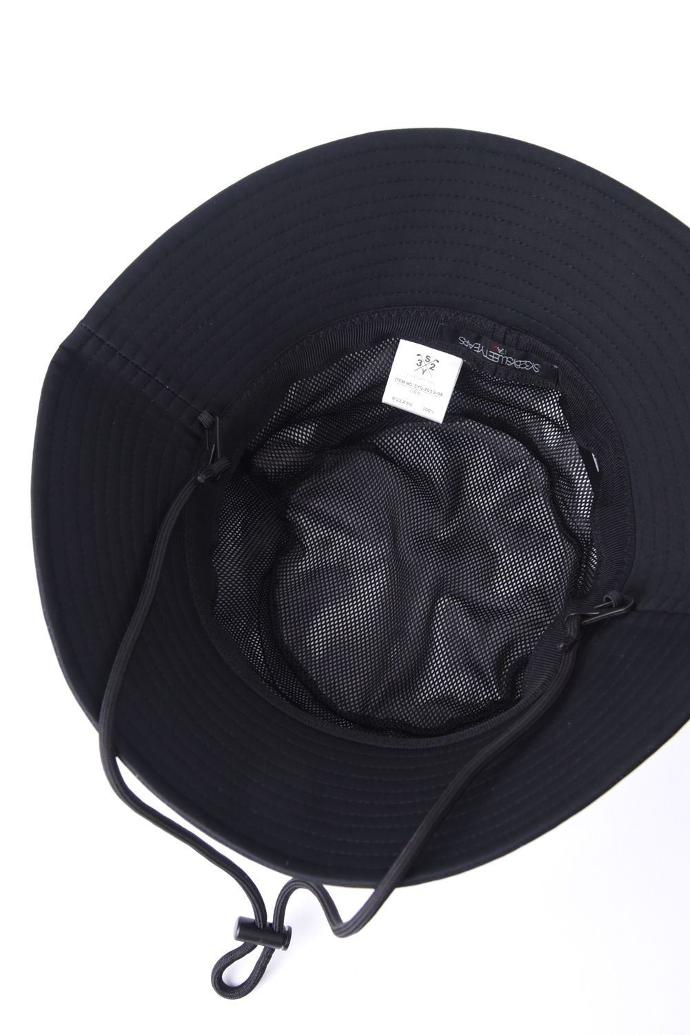 【26SS】 RAIN HAT / レイン バケットハット (ブラック)