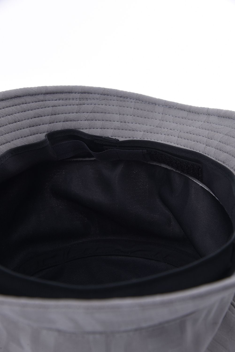 BUCKET HAT / 113総柄ロゴ バケットハット グレー