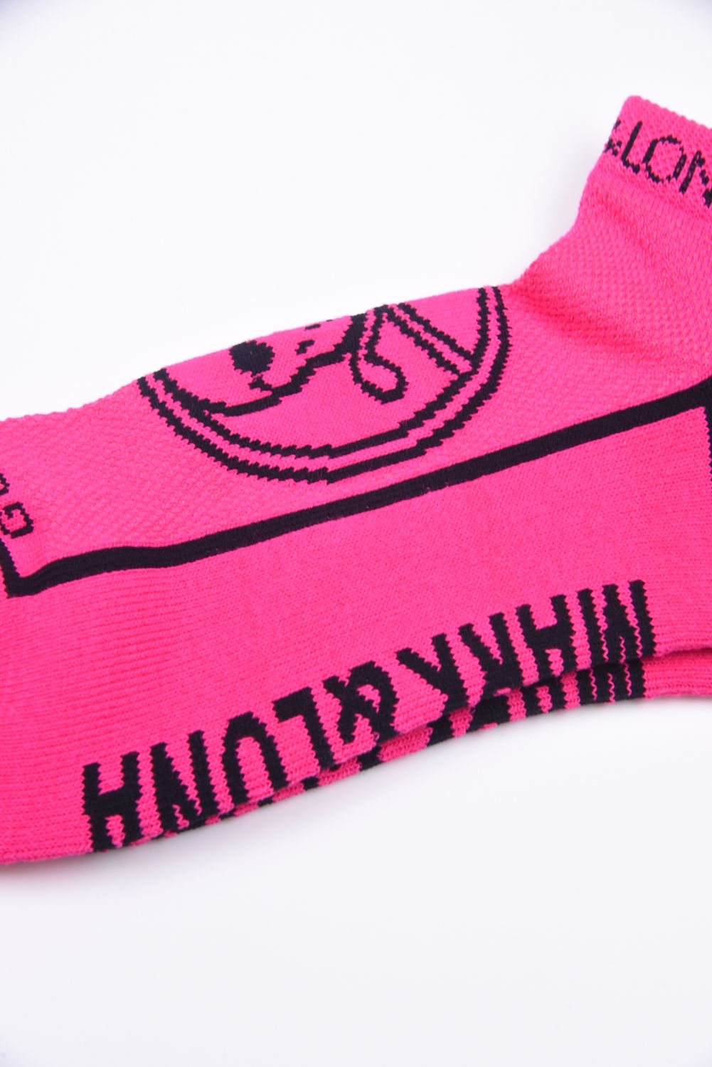 【26SS】 ROUND SKULL ATHLETIC LOW SOCKS / サークルスカルジャカード スニーカー丈 ローソックス (ピンク)