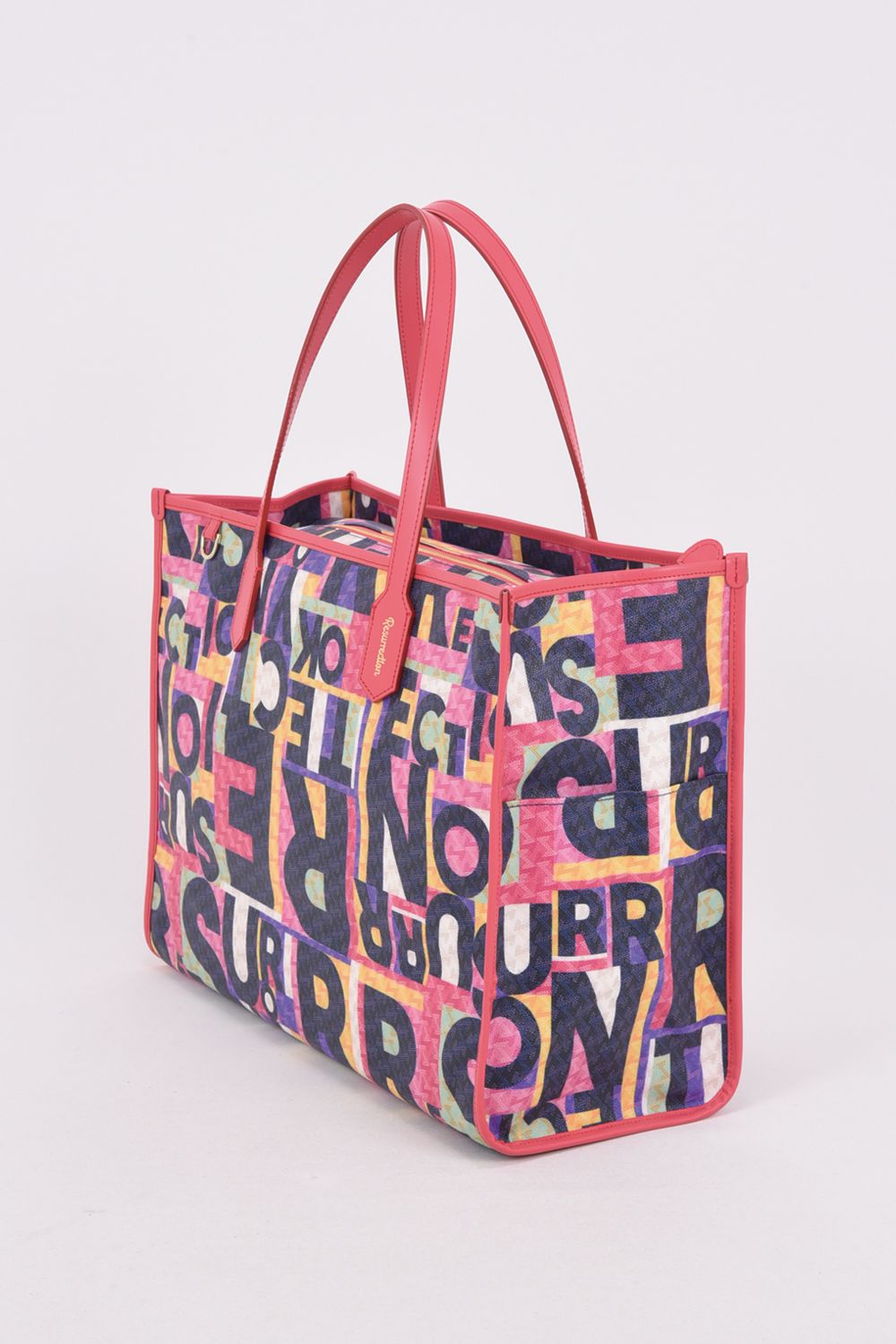 【26SS】  LANIUS SQUARE BIG (ラニウス スクエア ビッグ) / ブランドオリジナルテキスタイル ボストンバッグ （トワイライトジャンクション）*