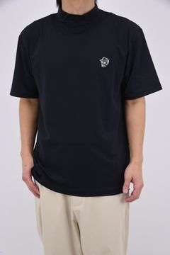 【26SS】 DVG MOCK TEE / モックネック Tシャツ (ブラック)