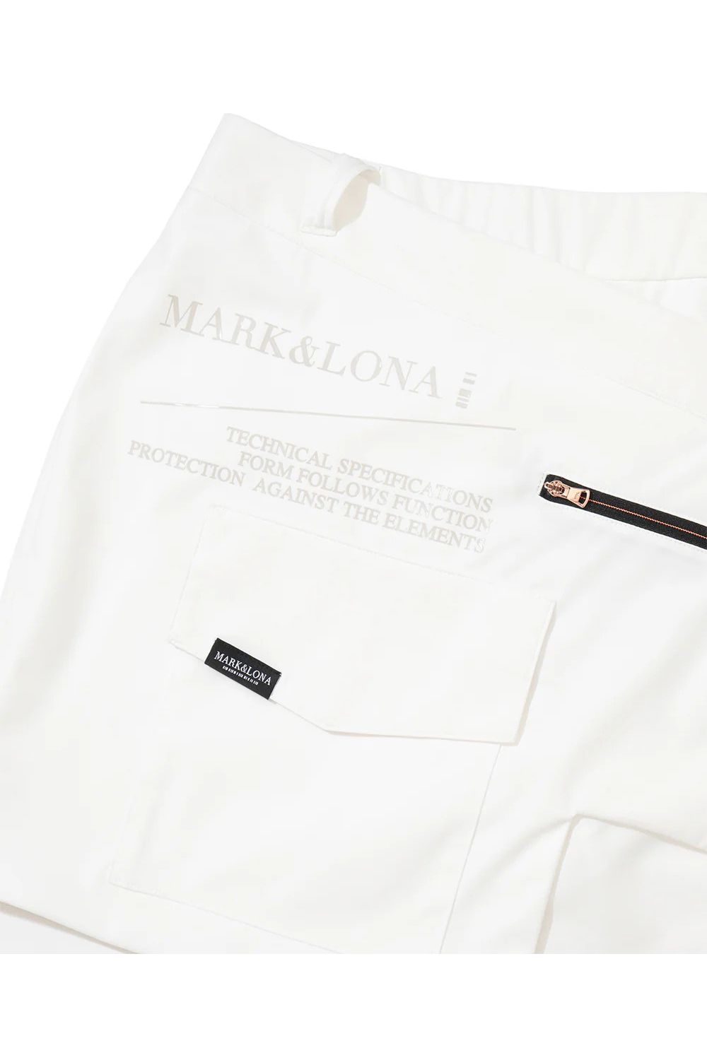 【26SS】【CODE COLLECTION】【レディース】 ALSK / アシンメトリー ラップ風スカート (インナーパンツ付き) (ホワイト)