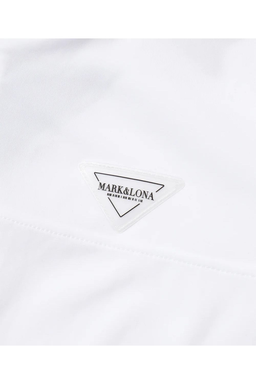 【26SS】【CODE COLLECTION】【レディース】 DCMT / メッシュポケット ハーフジップ モックネックTシャツ (ホワイト)