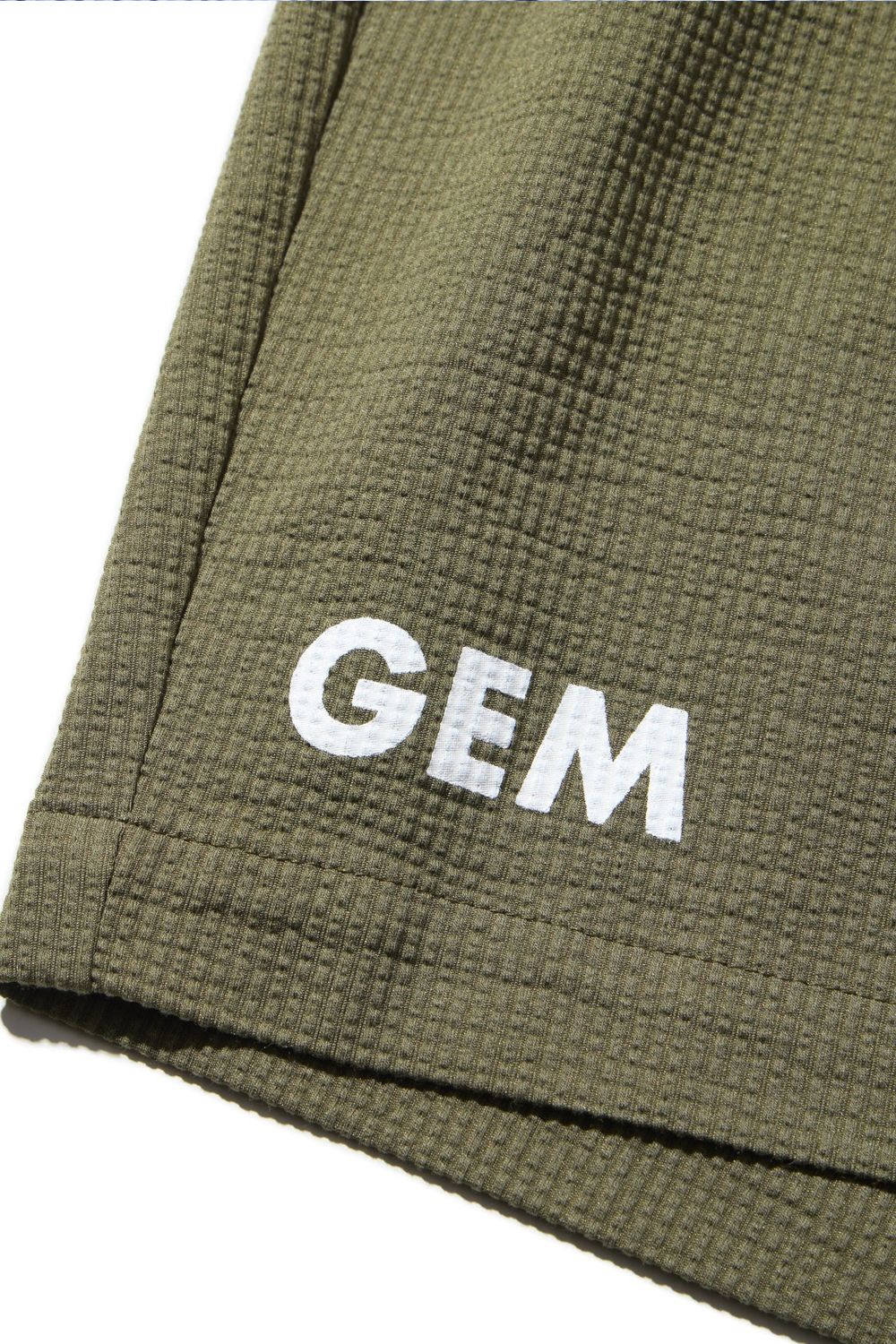 【26SS】 KNIT SOCCER SHORT PANTS / ニットサッカー ショートパンツ （カーキ）