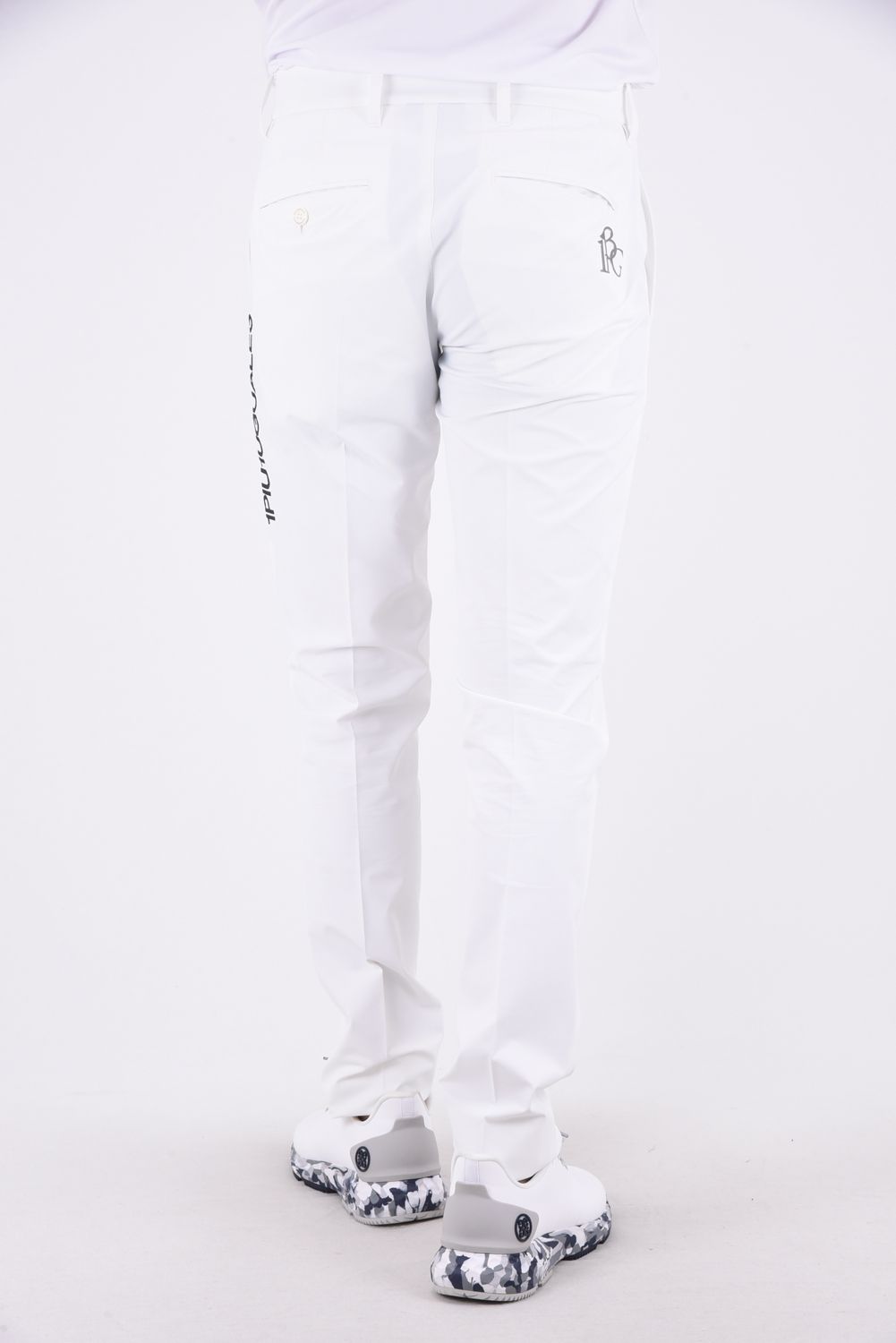 1PIU1UGUALE3 GOLF - SLIM SLACKS / ブランドロゴ スリムフィット