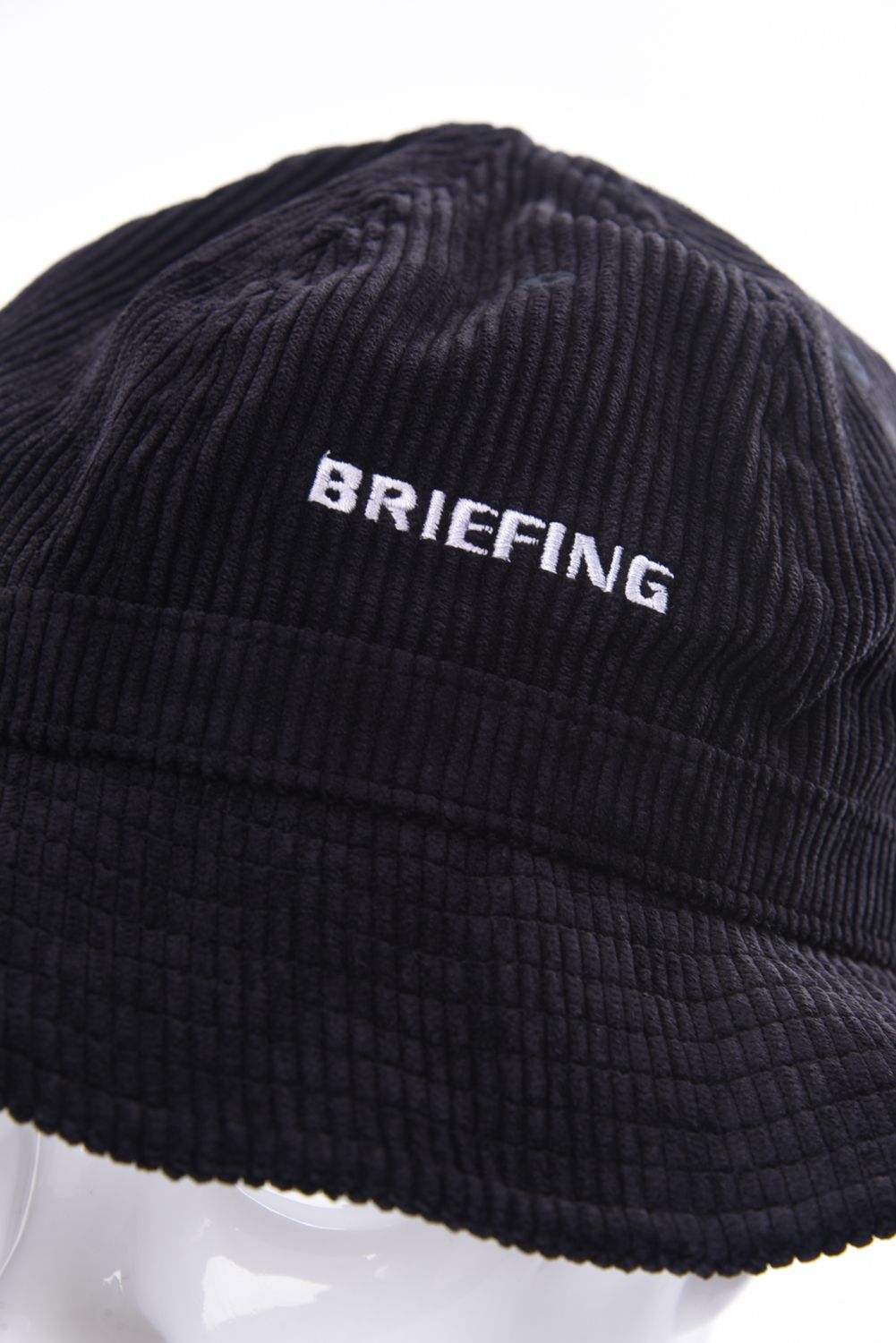 BRIEFING - CORDUROY BELL HAT / ブランドロゴ コーデュロイ