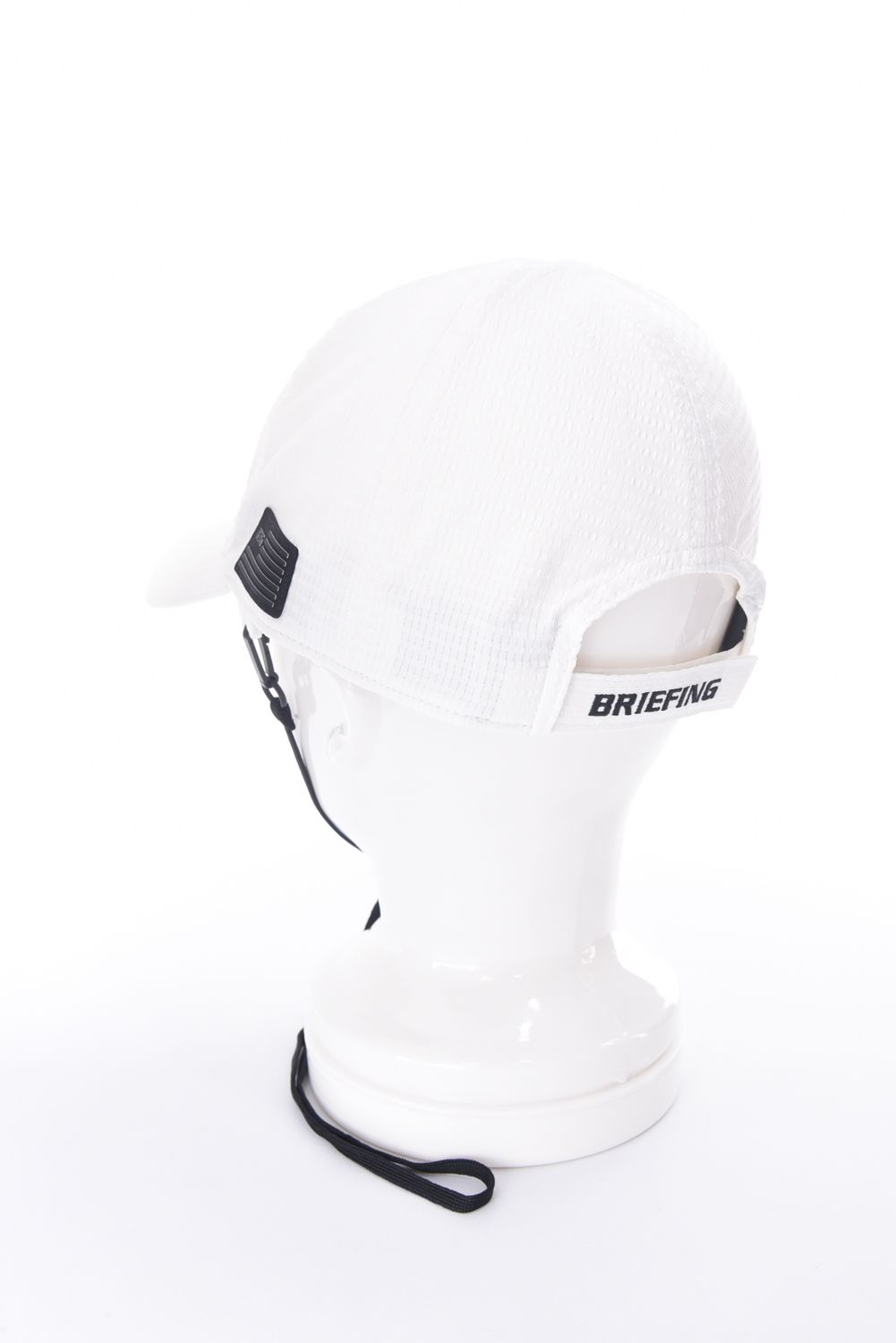 【26SS】【レディース】 WOMEN’S SEERSUCKER CORD STRAP CAP / シアサッカー コードストラップ付き キャップ (ホワイト)