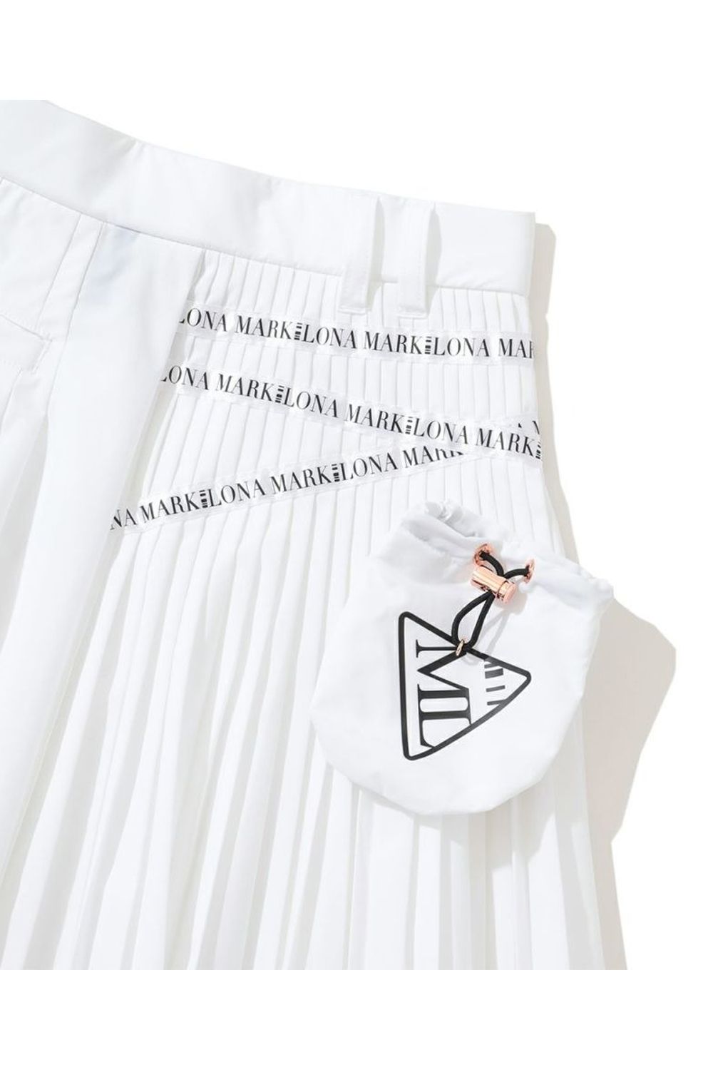 MARK & LONA オシャレ人気　新インナー付きロゴスカート　新品未使用 MARK&LONA - 【2025AW】【レディース】 VPSK / アシンメトリー