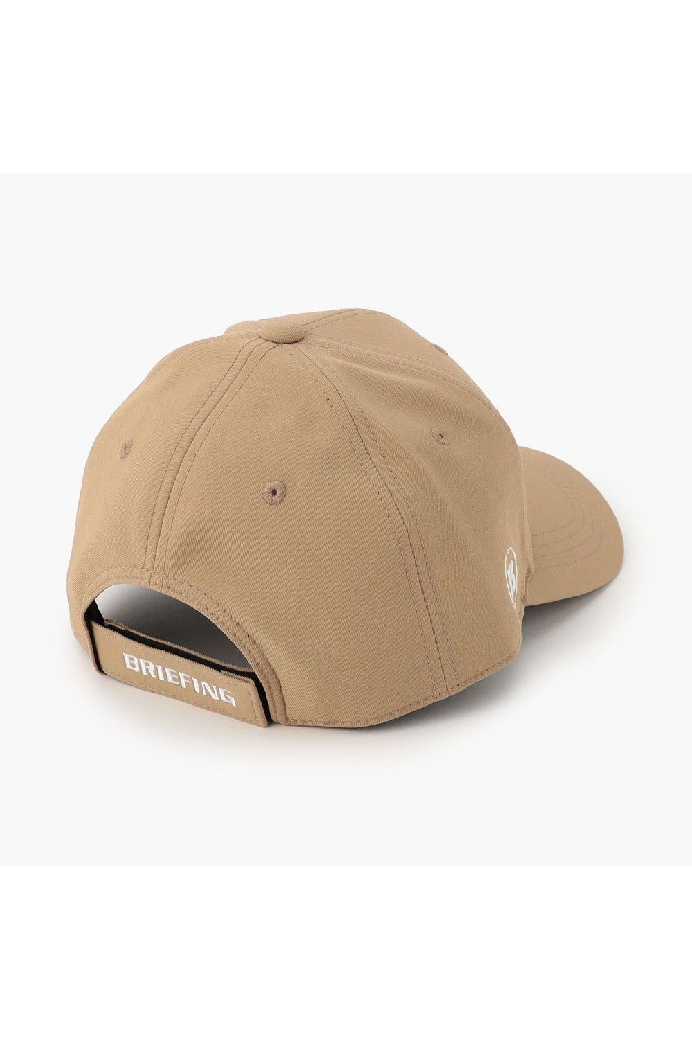 【26SS】 MEN’S ROUND LOGO CAP / アシンメトリー ラウンドロゴ キャップ (ベージュ)