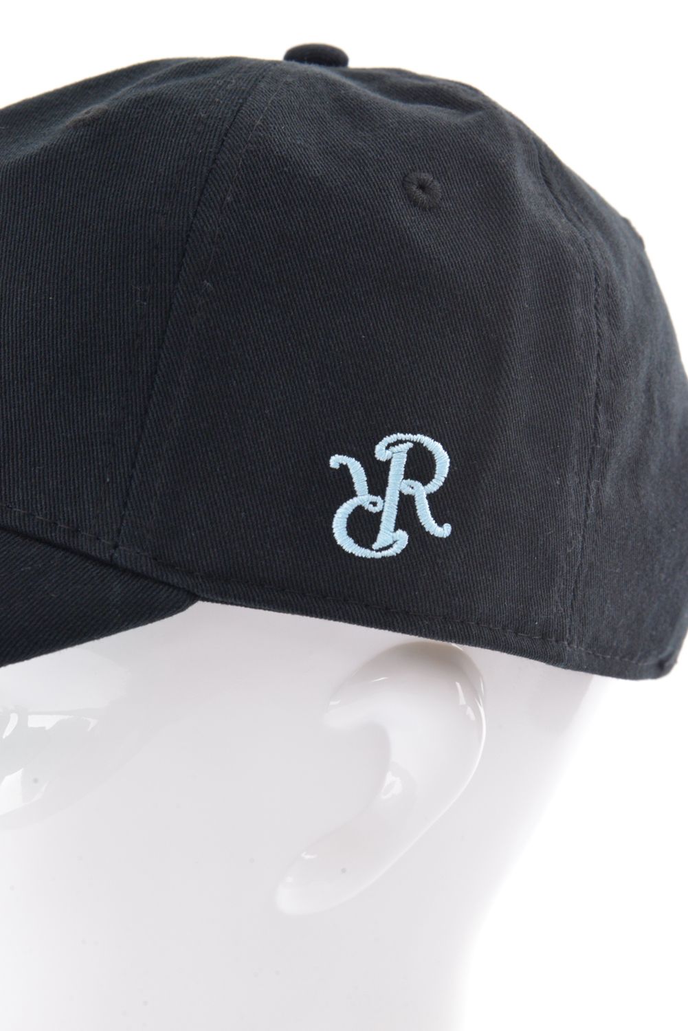 【丸山茂樹プロエディション】 BASIC LOGO CAP / ベーシック ロゴ キャップ (ブラック×ミントブルー)