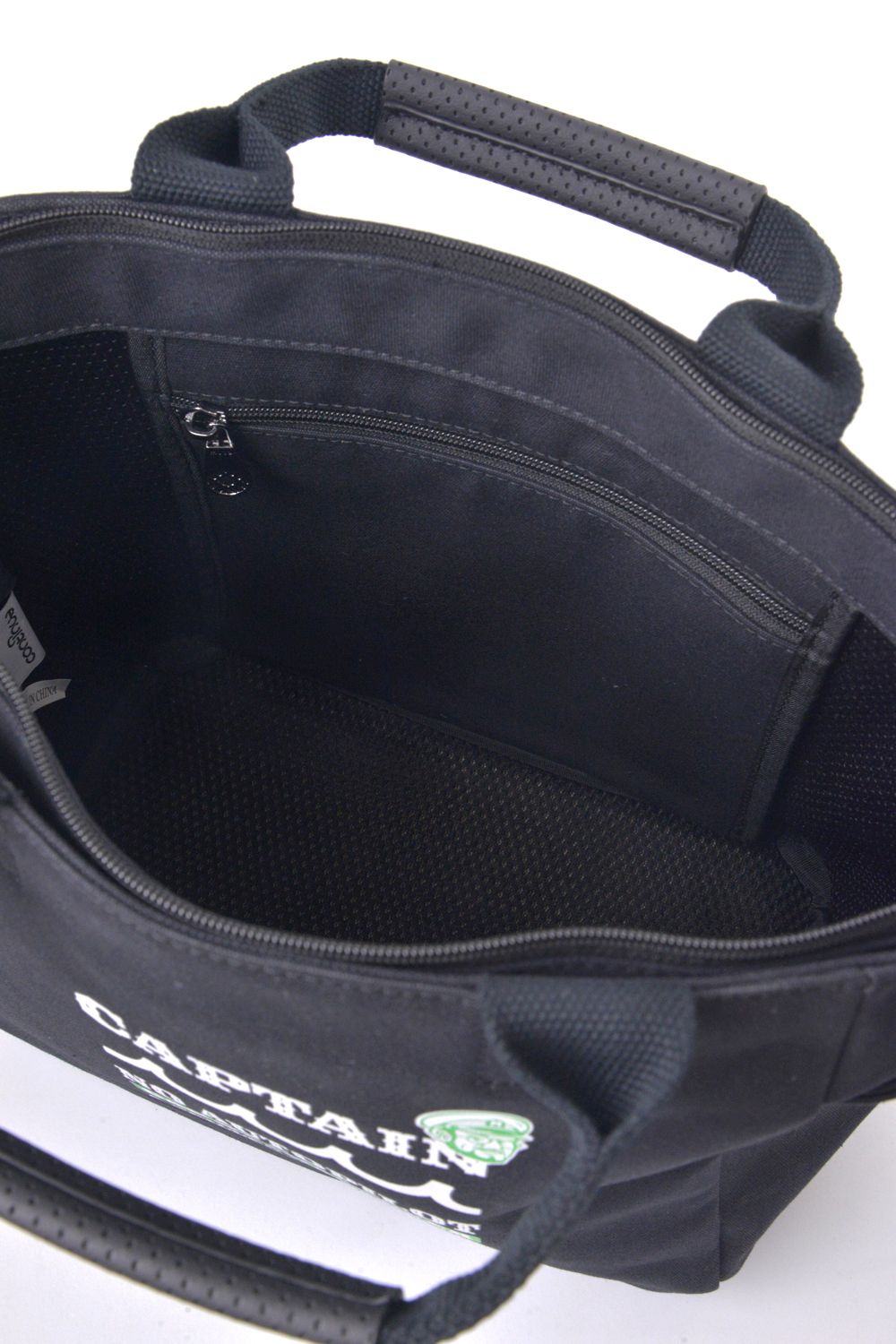 【26SS】 CANVAS TOTE BAG / キャプテンロゴ キャンバストートバッグ (ブラック)