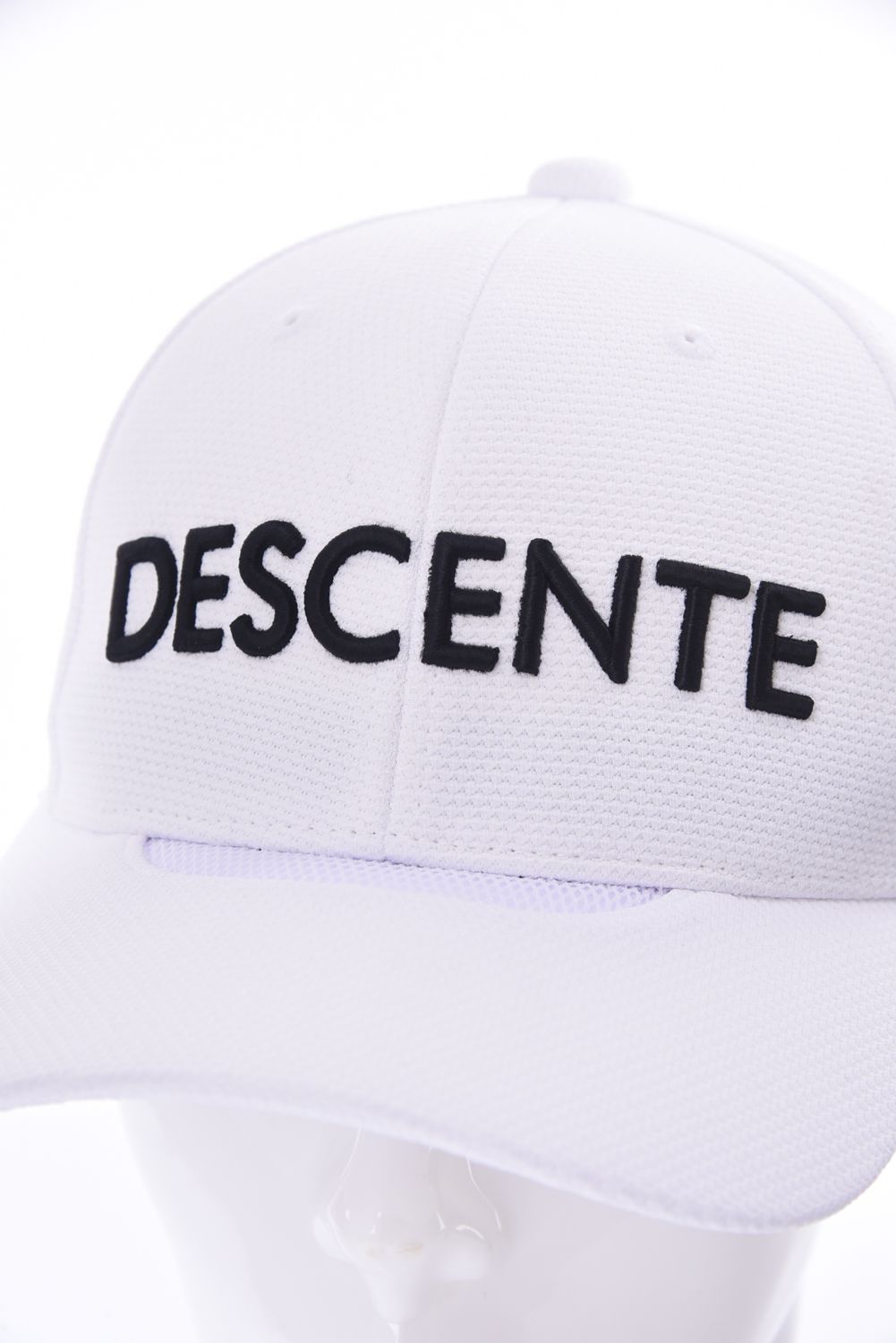 DESCENTE GOLF - クーリングメッシュキャップ (ホワイト