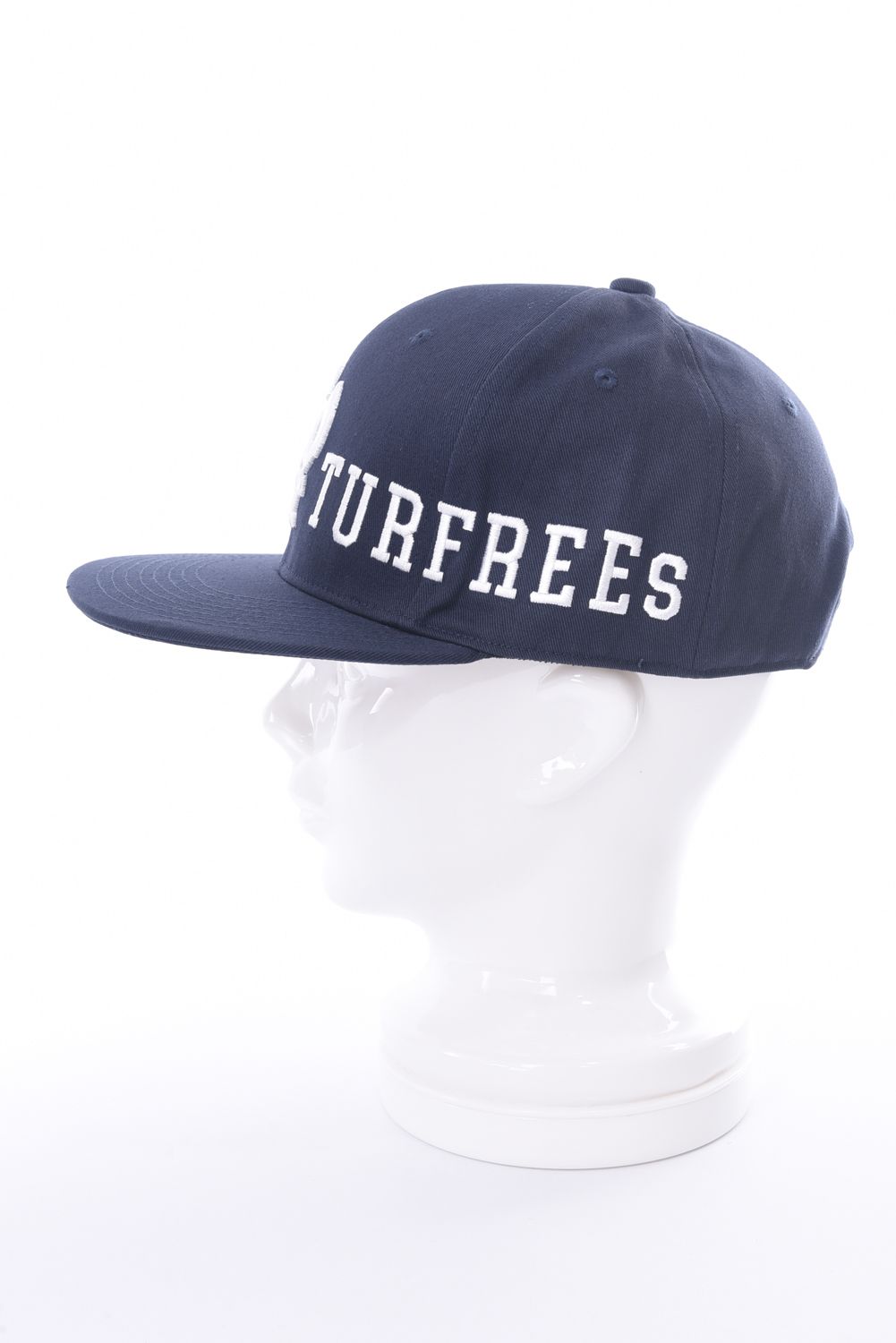 PUBLIC TURFREEs BB CAP / マスクマン刺繍 ベースボールキャップ ネイビー