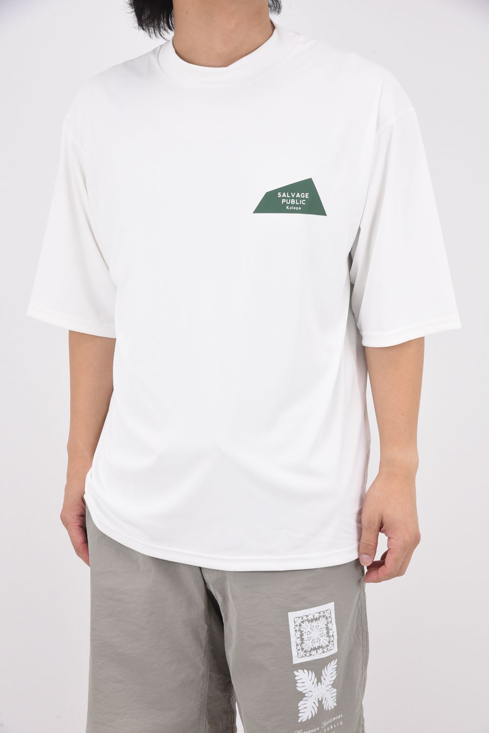 SALVAGE PUBLIC Kolepa - 【2025AW】 Pālulu Mockneck S/S(ALOHA