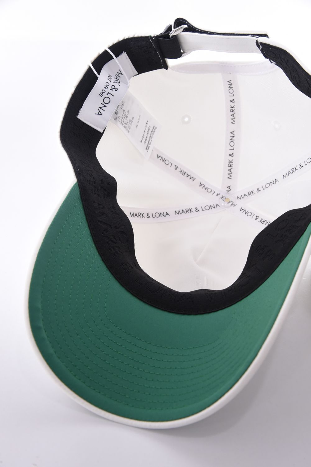 【26SS】 IRON SKULL CRYSTAL ACCENT CAP / アイアンスカル ブランドロゴ刺繍 ベースボールキャップ (アイボリー)