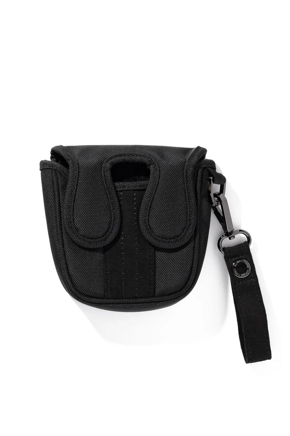 【26AW】 NYLON BASKET MALLET COVER / バスケット織ナイロン マレットタイプ パターカバー (ブラック)