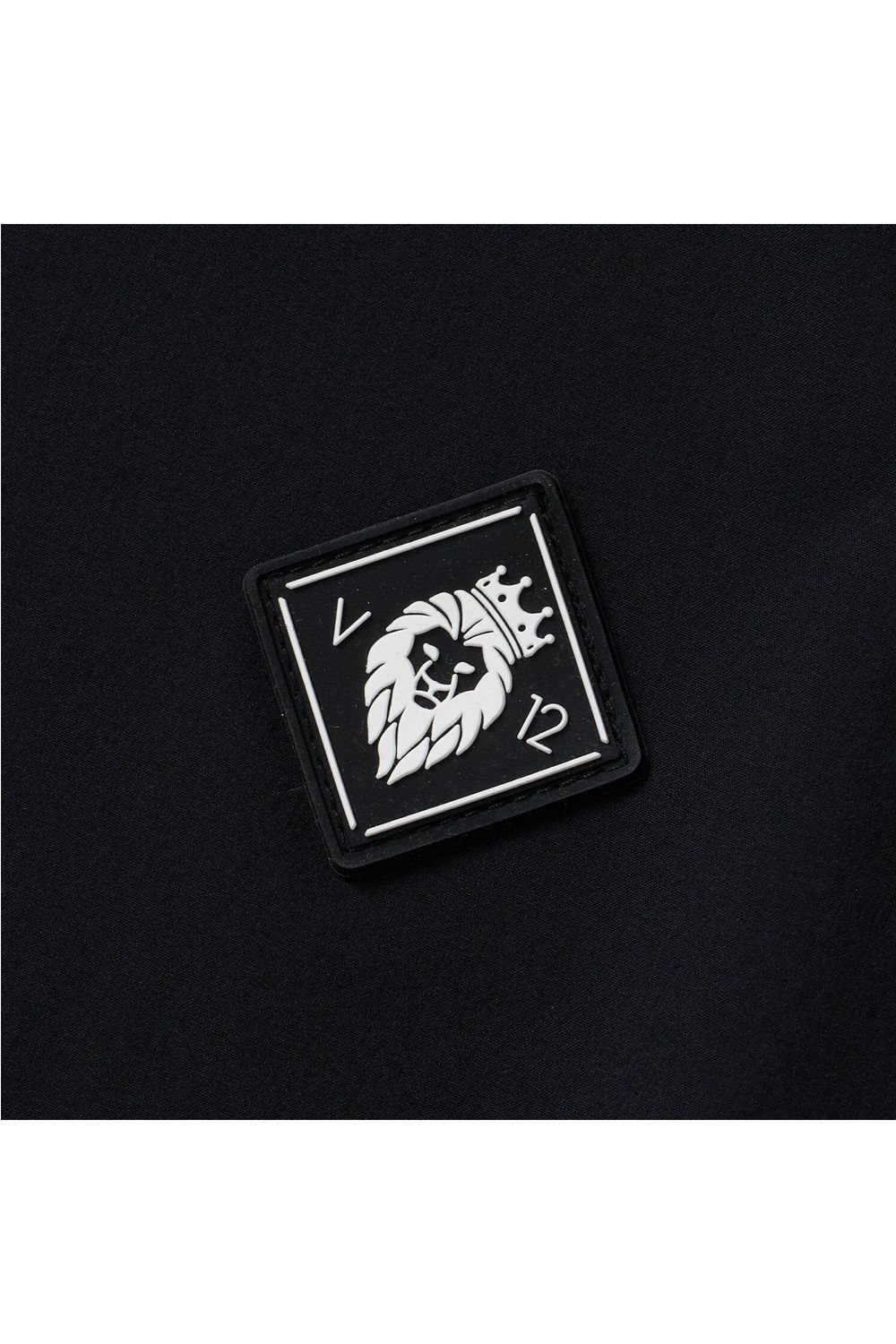 【26SS】 OZ MOCK / ストレッチナイロン カンガルーポケット モックネックTシャツ (ブラック)