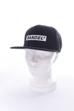 LOGO WAPPEN FLATVISOR CAP / ロゴワッペン フラットキャップ (ブラック)