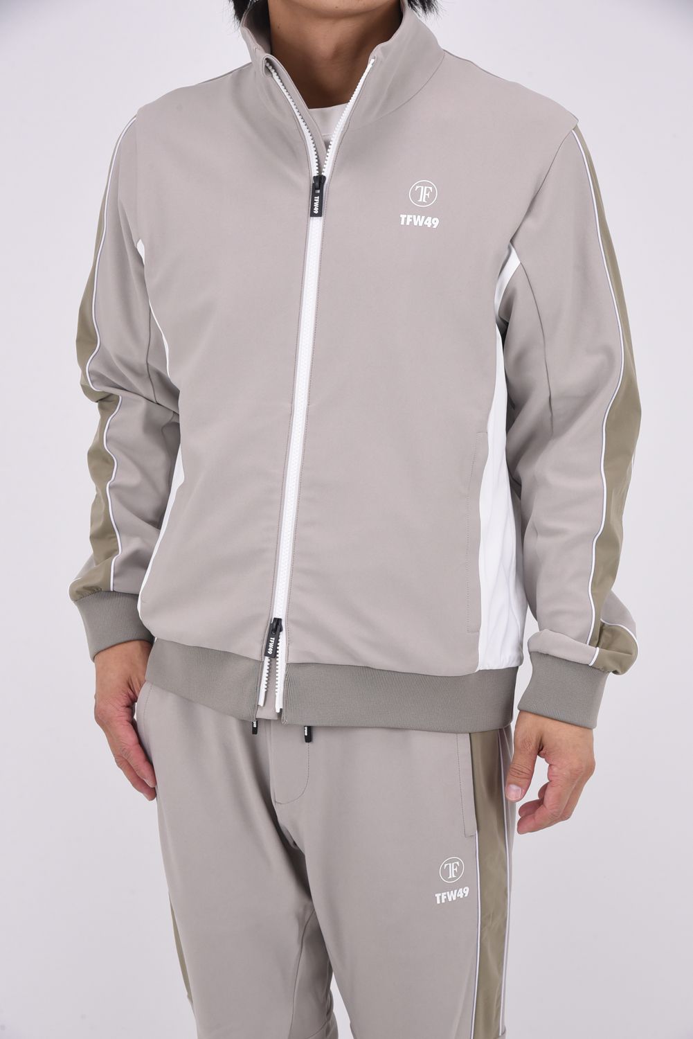【25AW】 SPORTY TRACK JACKET / スポーティー トラック ジャケット (ベージュ)