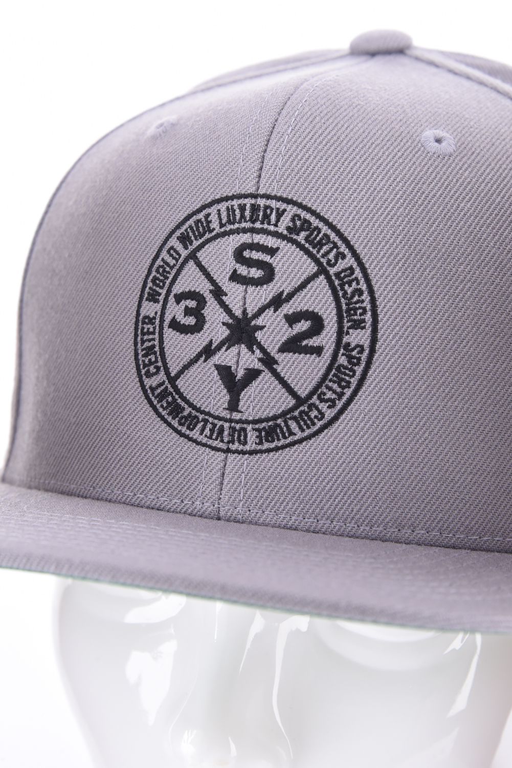 【26SS】 CIRCLE LOGO SNAPBACK CAP / サークルロゴ スナップバック キャップ (グレー)