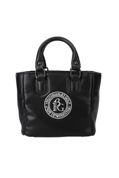 CART BAG / 113ロゴ パンチング シンセティックレザー カートバッグ ブラック (4月~5月頃入荷予定)
