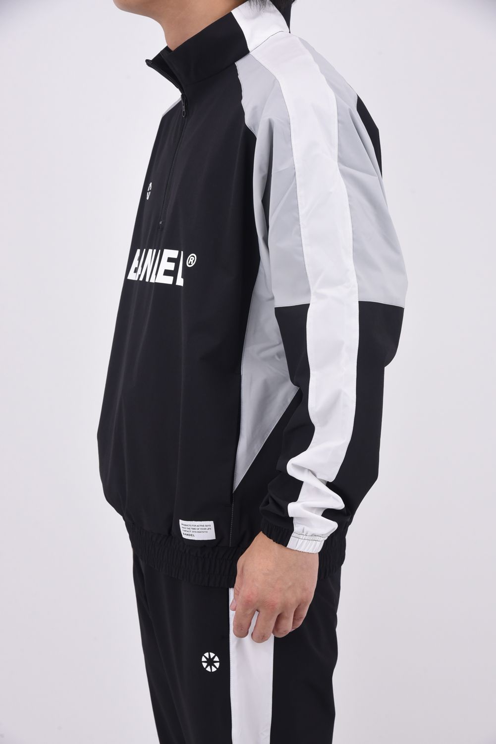 【25AW】 UTILITY HALF ZIP JACKET / ユーティリティ ハーフジップジャケット (ブラック)