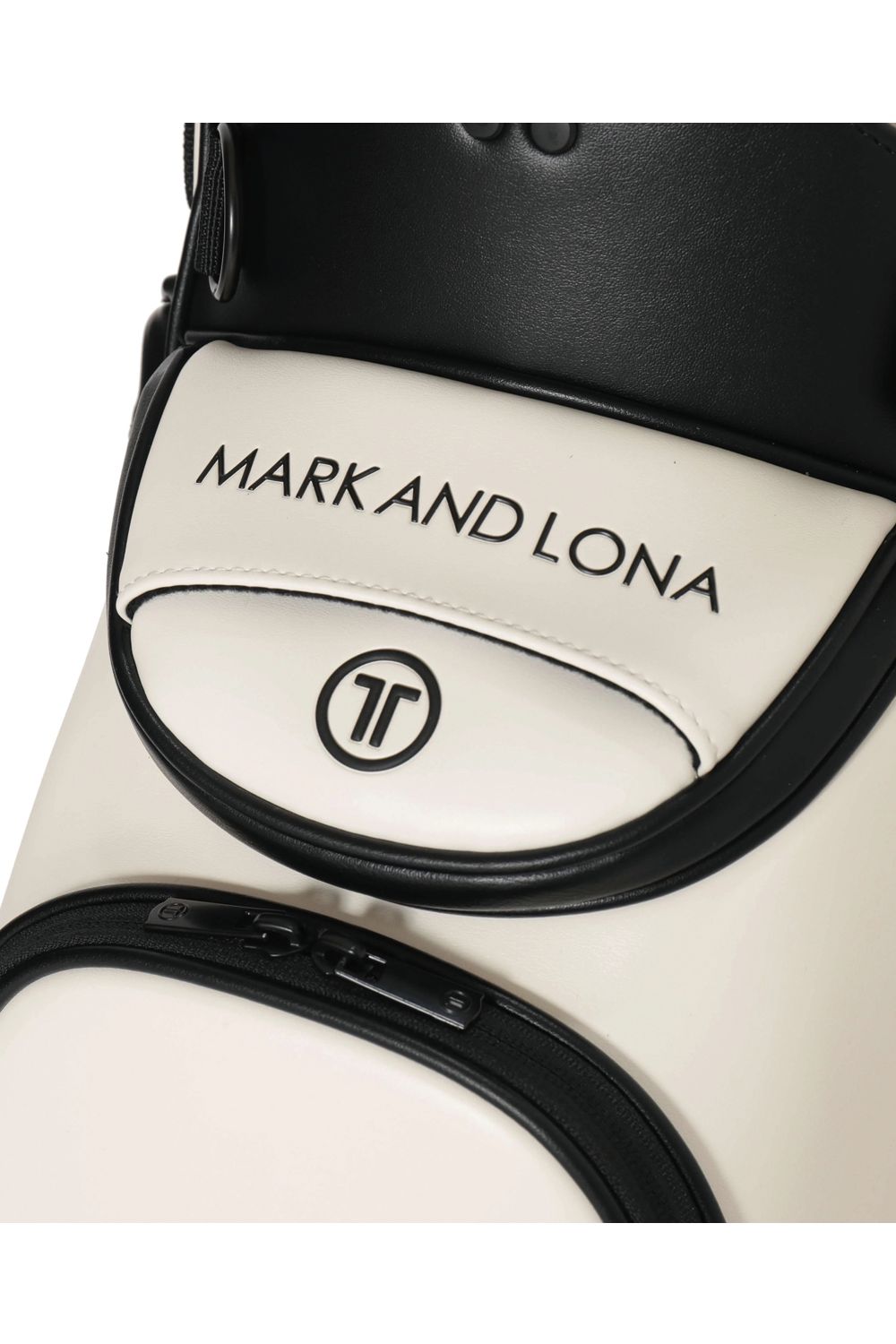 【26SS】【T-LINE】【銀行振込・代金引換不可】【返品・交換不可】 VELOCITY ROLL HYBRID STAND BAG / モノトーン シンセティックレザー スタンドタイプ キャスター付きキャディバッグ (ホワイト)