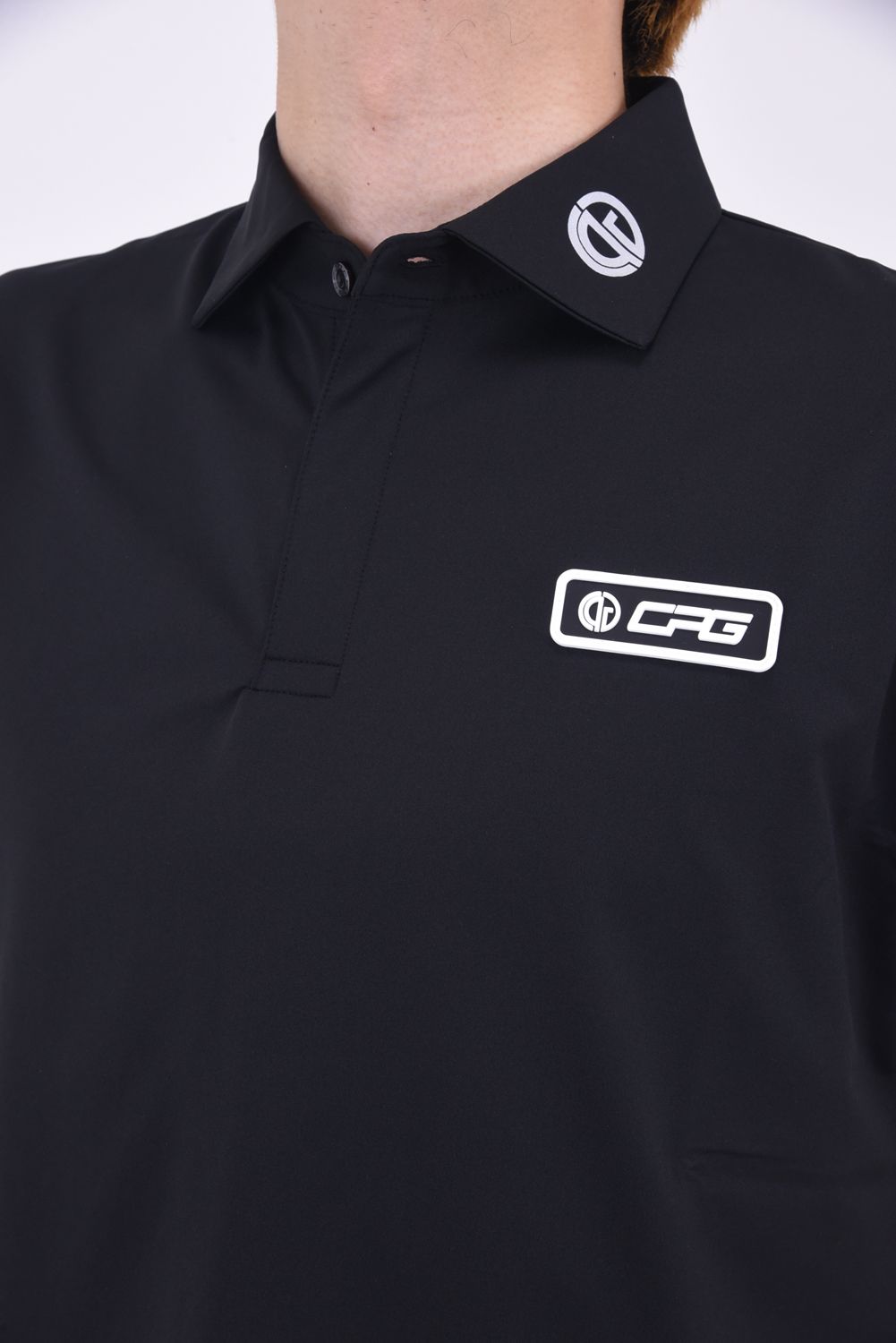 CPG GOLF - BIG LOGO POLO / ビッグロゴ ポロシャツ (ブラック 