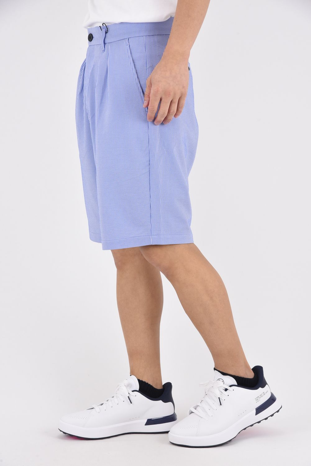 【26SS】 KNIT SOCCER SHORT PANTS / ニットサッカー ショートパンツ （クリアブルー）