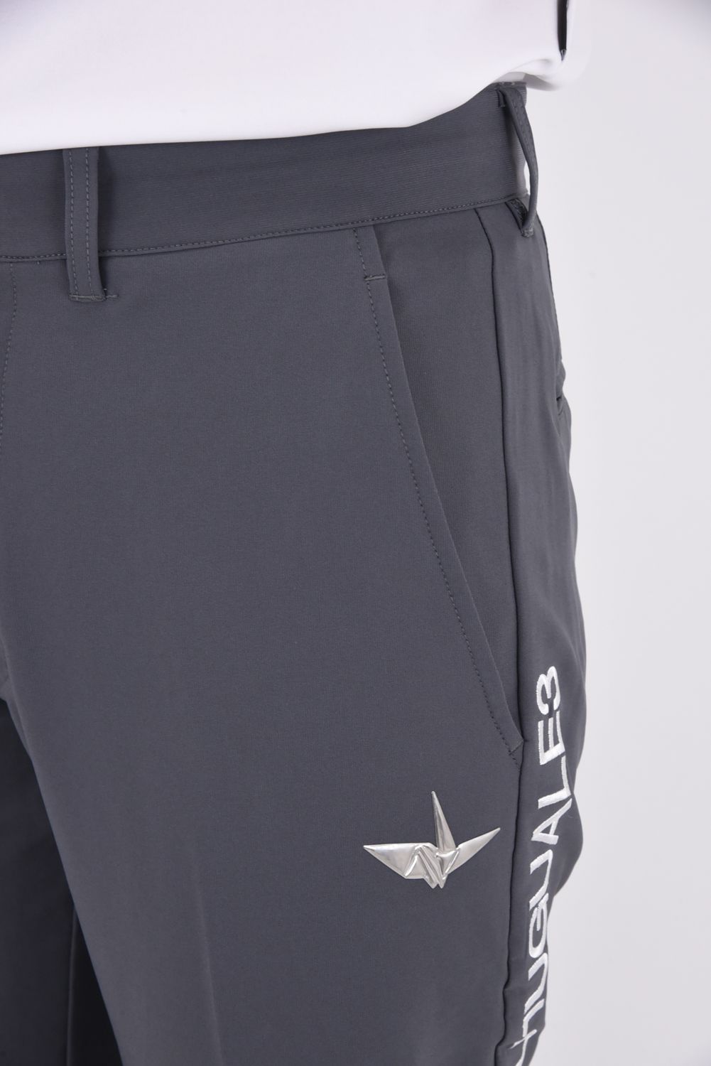 RIB PANTS / リブパンツ (グレー)