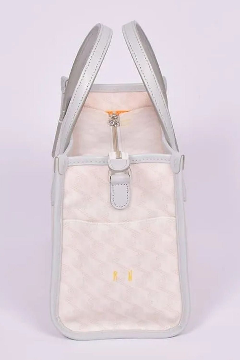 LANIUS SQUARE MINI (ラニウス スクエア ミニ) / ブランドオリジナルテキスタイル カートバッグ （モノホワイト）