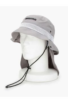 【26SS】 MEN'S COOLCORE SUNGUARD MESH HAT / サンガード付き メッシュバケットハット (グレー)