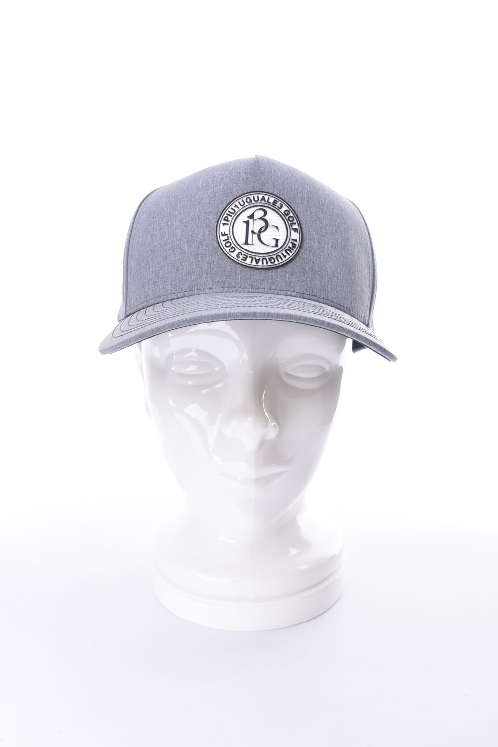 【26SS】 SNAPBACK CAP 113G / サークルデザイン パンチングメッシュ スナップバックキャップ  (グレー)