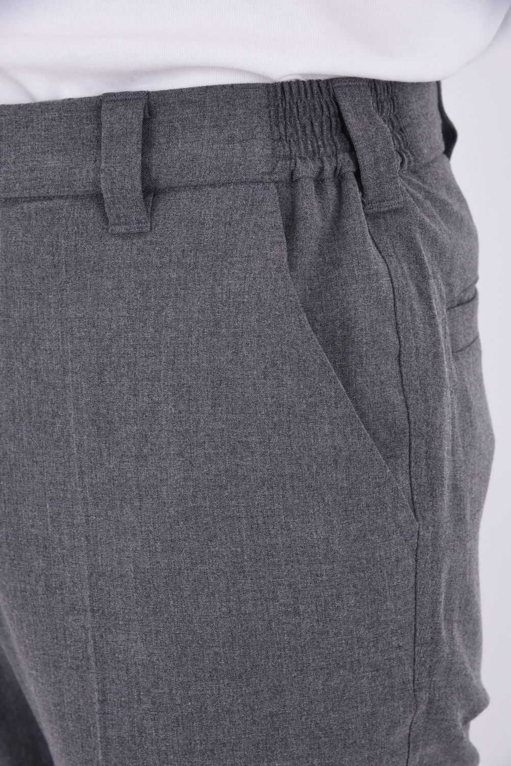 【26SS】 LONG PANTS / スラックスパンツ (グレー)