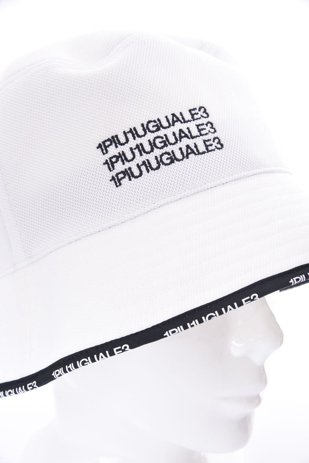 1PIU1UGUALE3 GOLF - BUCKET HAT / ブランドロゴ カノコ バケット