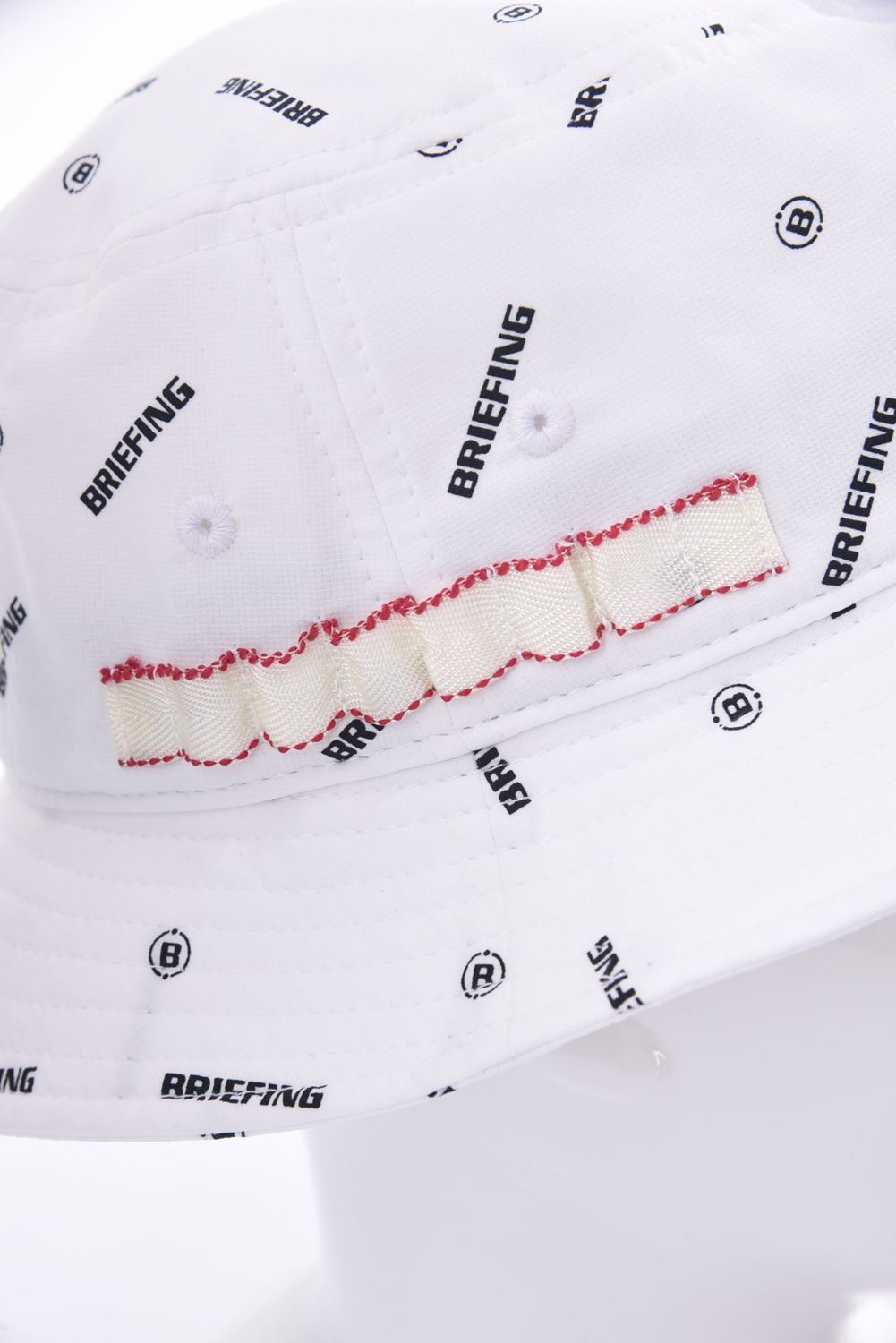 MS MONOGRAM HAT / モノグラム バケットハット (ホワイト)