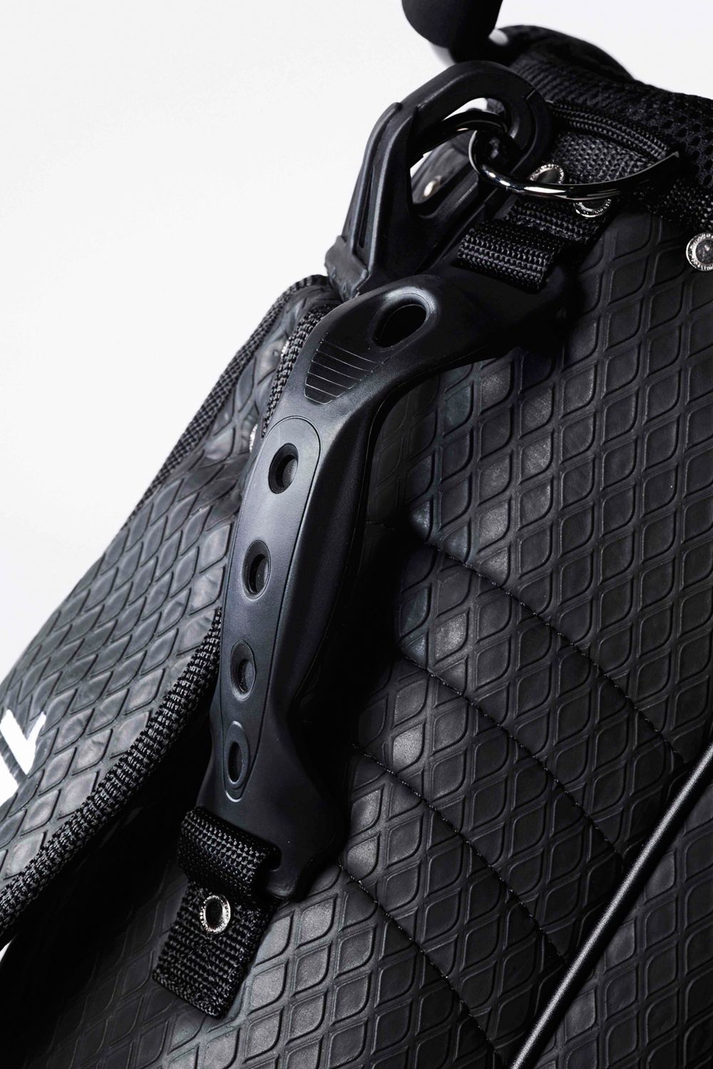 【銀行振込・代金引換不可】【返品・交換不可】 STAND CADDIE BAG / 113ロゴ刺繡 スタンド キャディバッグ ブラック (9月~10月頃入荷予定)