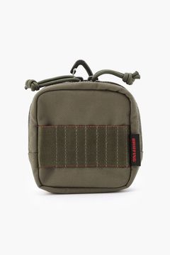 【NEW STANDARD SERIES】 MINI ROUND POUCH STD / スクエア型 ミニラウンドポーチ (レンジャーグリーン)