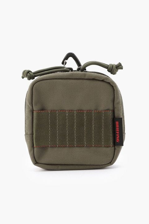 【NEW STANDARD SERIES】 MINI ROUND POUCH STD / スクエア型 ミニラウンドポーチ (レンジャーグリーン)