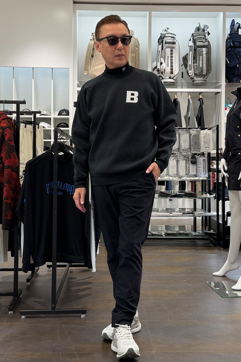 BRIEFING GOLF Men's Style 09214