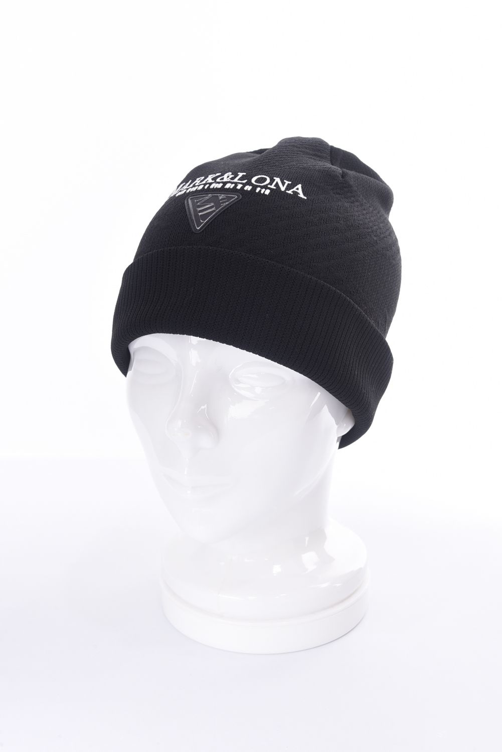 MARK&LONA - JACQUARD KNIT CAP / ジャガード ニット キャップ (ブラック) | GOSSIP GOLF